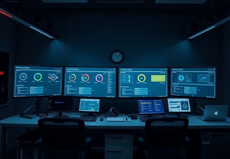 Especialista revisando la lectora de tarjetas de un terminal